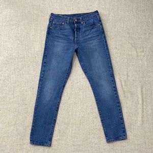 Levi’s 501 S blue skinny jeans size 27.